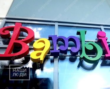 Световые объемные буквы