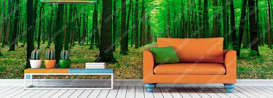 монтаж фотообоев