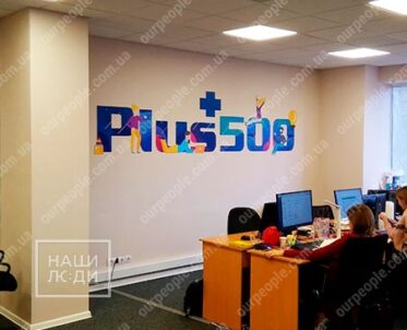 Літери з пластика з УФ друком