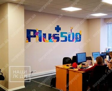 Літери з пластика з УФ друком