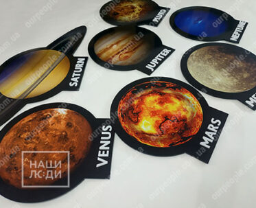 Фігурні таблички з акрилу з друком